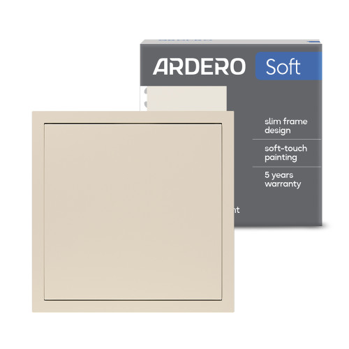 Выключатель 1-клавишный перехресний Ardero EV131-C Soft 10А шампань