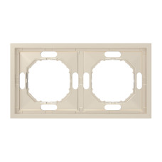 Рамка 2-місна Ardero EF102-C Soft шампань