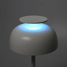 LED лампа настiльна з акумулятором VIDEX VL-TF23W 8.5W 4000K+RGB White