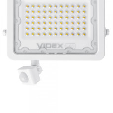 LED прожектор VIDEX F2e 50W 5000K з датчиком руху та освітленості