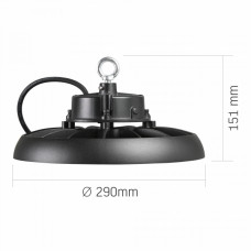 LED світильник висотний ХайБей VIDEX 150W 5000K 27000Lm Чорний
