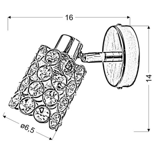 Бра Candellux 91-97388 YORK