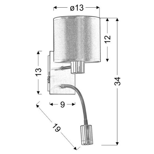 Бра Candellux 21-29287 SYLWANA