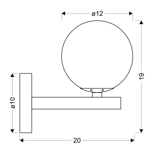 Бра Candellux 21-01221 Kama