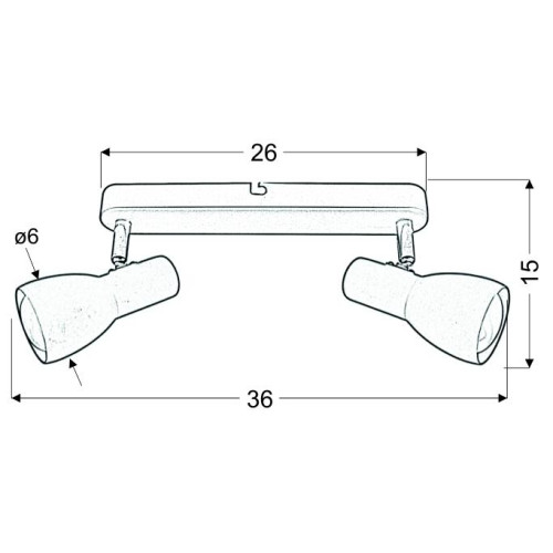 Спот Candellux 92-50595 PICARDO