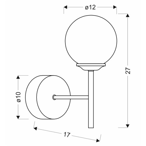 Бра Candellux 21-72832 BEST