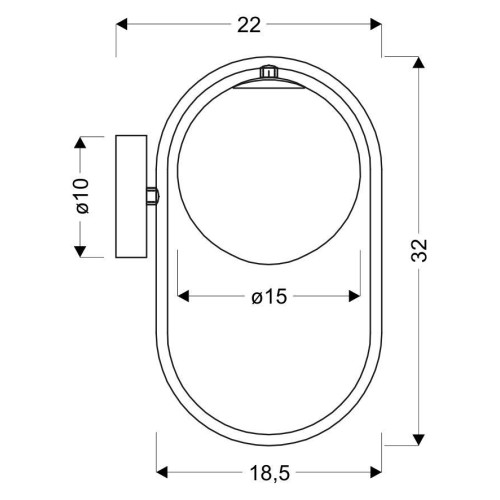 Бра Candellux 21-73440 CORDEL