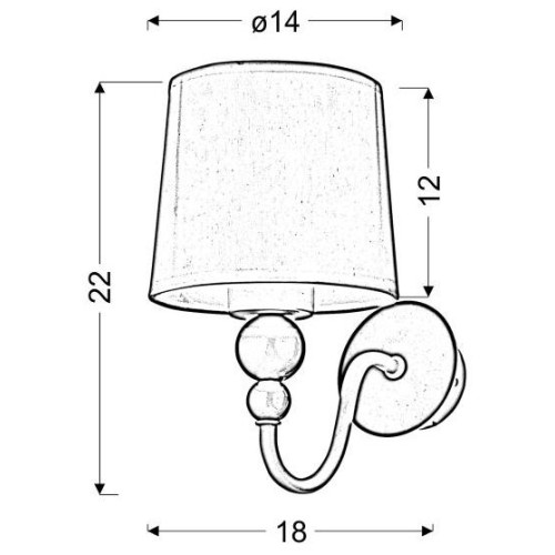 Бра Candellux 21-39163 BEBE