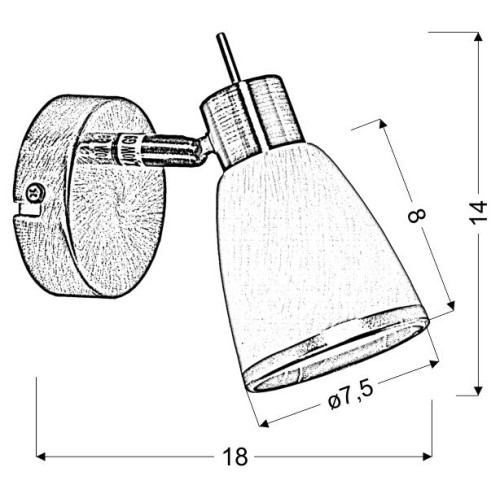 Бра Candellux 91-70012 REGENT