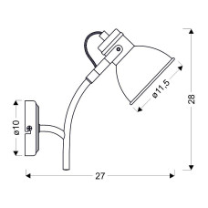 Бра Candellux 91-72122 ZUMBA