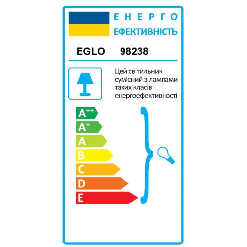 Светильник врезной SALABATE Eglo 98238