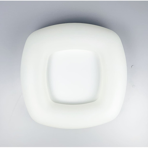 Потолочный LED светильник Schuller с белым основанием 47×47 см | Line F | Арт. 6002 001 WT 