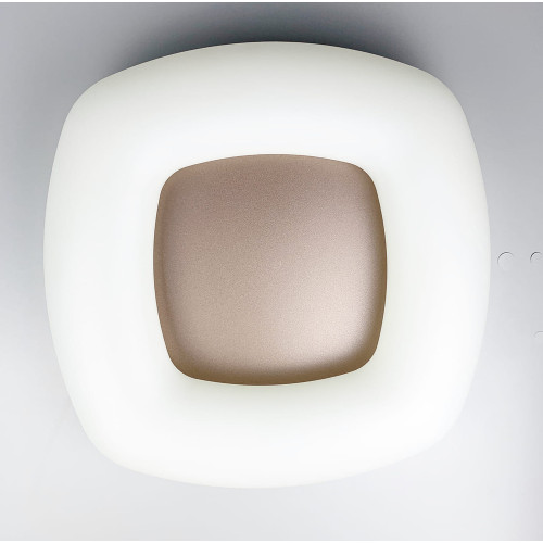 Потолочный LED светильник Schuller с белым основанием 47×47 см | Line F | Арт. 6002 001 WT 