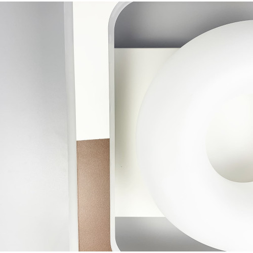 LED люстра у двоколірному корпусі Line.F 9008 001 S