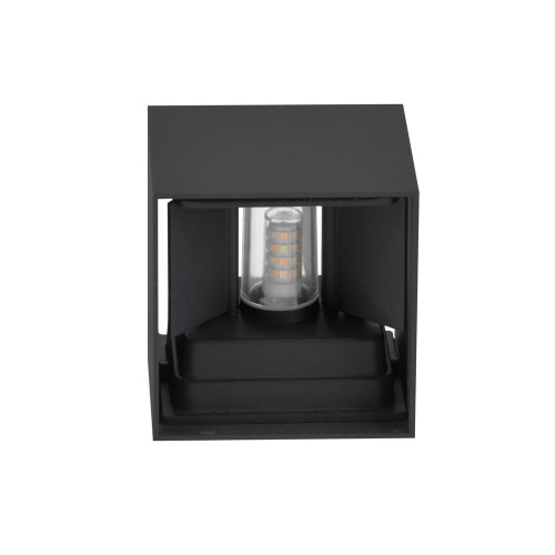 Уличный светильник Goldlux 318572 Kioto G9 1x5W IP44 BK