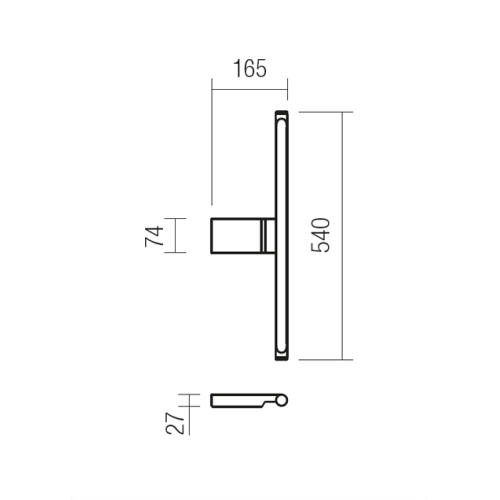Бра Redo ALF AP LED 11.5W 3000K WH (4.1.2) 01-1228