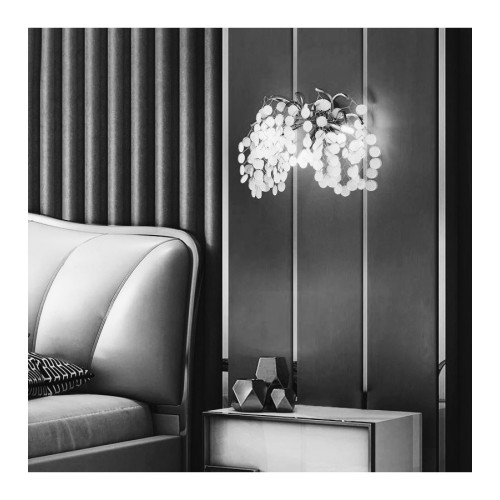 Бра Romin 9004-B silver (хром)