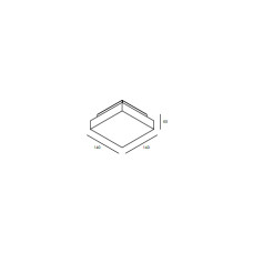 Потолочная люстра Skarlat RDLC79013 7W BK 4000K