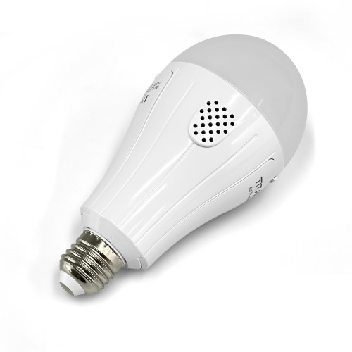 LED лампа акумуляторна TITANUM A80 12W E27 4000K 230V