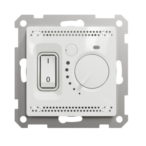 Терморегулятор теплої підлоги 16А з датчиком 3м, 230В, Білий, Sedna Design SDD111507