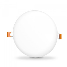 LED світильник безрамковий круглий VIDEX 15W 4100K
