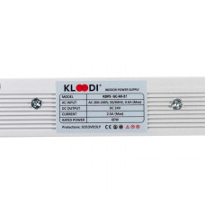 Блок живлення 60W, 24V. IP20 KLOODI KDPS-GC 60 24V
