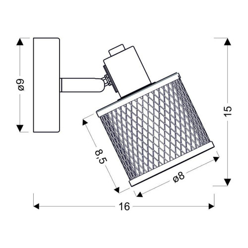Бра Candellux 91-81377 CANABERA