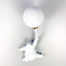 Бра мишка с плафоном справа | Line F | Арт. WSG10-100 Right 