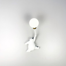 Бра мишка с плафоном справа | Line F | Арт. WSG10-100 Right 