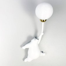 Бра мишка с плафоном справа | Line F | Арт. WSG10-100 Right 