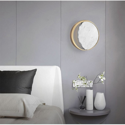 Сучасна модель бра Eclipse wall з мармуровим камінням Line.F WA 221-240