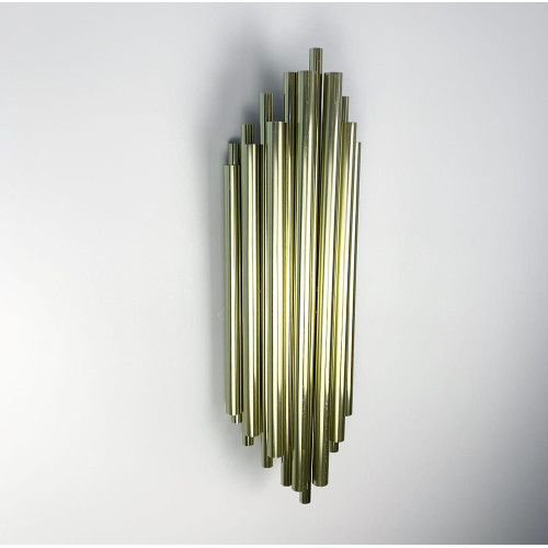 Дизайнерский настенный светильник Harmonic Gold | Line F | Арт. WS17A/2 GD 