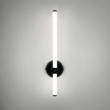 Лінійне бра у чорному корпусі з одним кріпленням 45 см | Арт. WJ 023/430-1 BK | Line F
