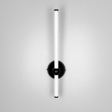 Лінійне бра у чорному корпусі з одним кріпленням 45 см | Арт. WJ 023/430-1 BK | Line F