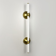 Лінійне бра у латунному корпусі з двома кріпленнями 62 см | Арт. WJ 023/600-2 AB | Line F