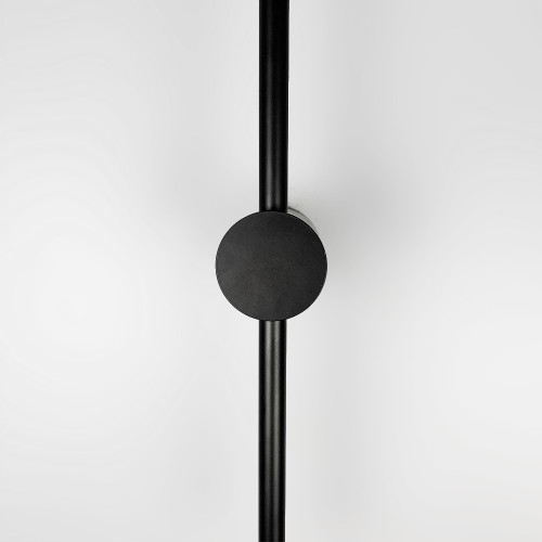Дизайнерський чорний настінний світильник LED Line.F BD 88002/600 BK