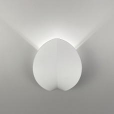 Белое бра в виде листика 18х15 см | Line F | Арт. WB11/1 WT 