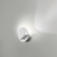 Біле бра зі спотом у круглому корпусі Ø 15 см | Line F | Арт. WJ034/150 WT 