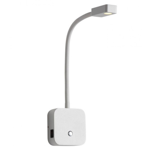 Бра з USB KLOODI DECO WA-SNAKE SQ565 3K WH
