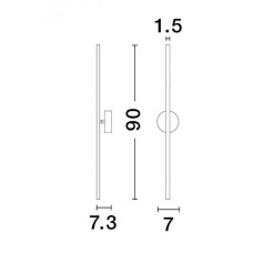 Бра ADEN Nova Luce 9081101
