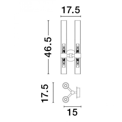 Бра CENTURY Nova Luce 9006055