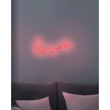 Бра, настінний світильник Goldlux 327116 Neon Love LED 1x3W IP20 білий