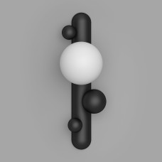 Lunar W - Black (RAL 9005)