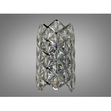 Бра Diasha классическое 9133B хром кристалл под две лампы