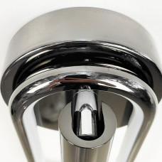 Бра у чорному глянцевому корпусі із світлодіодним овалом та спотом Line.F WB 22/2 BK