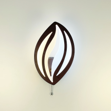 Бра LED в форме лепестка цвета coffee | Line F | Арт. 2325/1 CF 