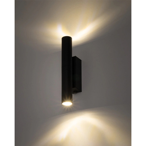 Бра, настінний світильник TK Lighting 10184 Lagos G9 2x8W IP20 чорний