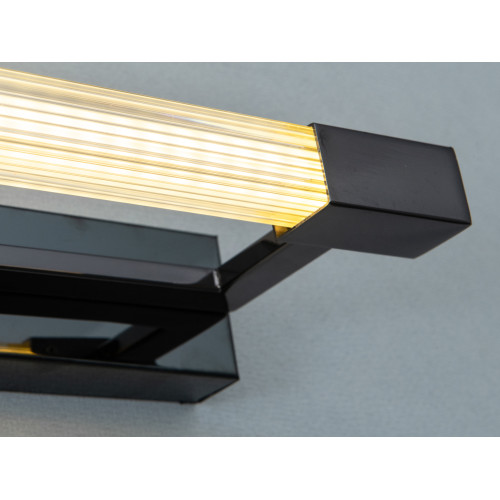 Настінний LED світильник Лофт чорний хром 7 Вт (арт. 9602/S)
