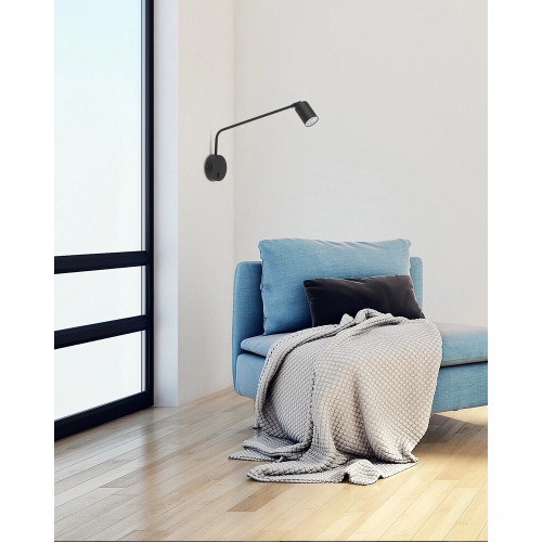 Бра, настенный светильник TK Lighting 11361 Nex GU10 1x10W IP20 черный