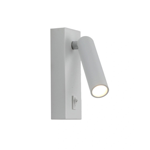 Бра, настінний світильник Italux WL-46376-1-WH Nova LED 1x2.5W 3000K 153Lm IP20 білий